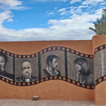 Movie stars like Mr Bean / Rowan Atkinson (very right) acted in Ouarzazate